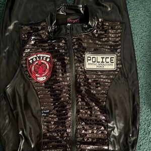 Dreamgirl Black Police Costume